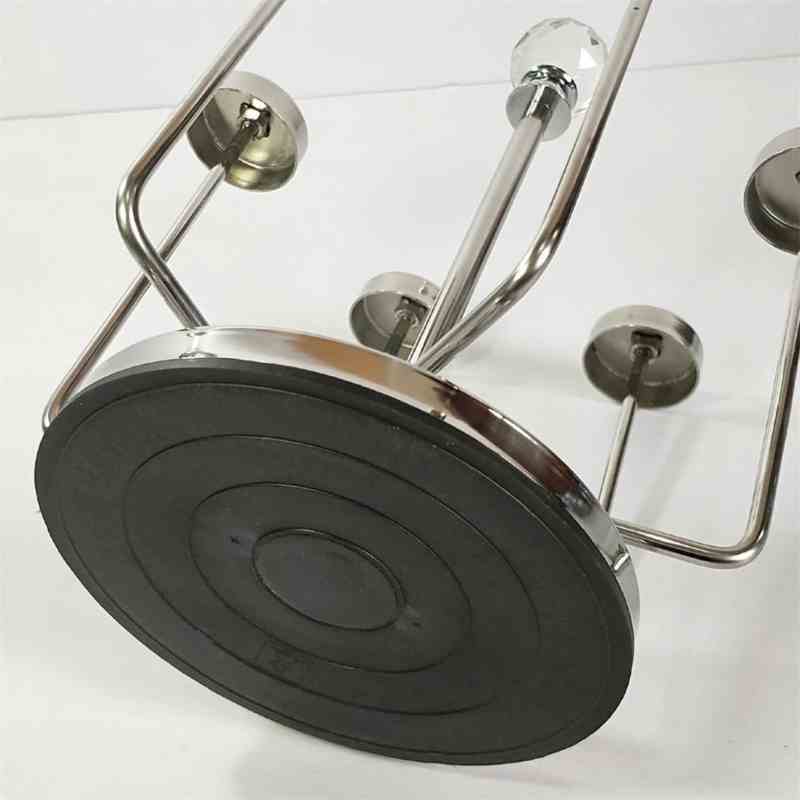 Glass Holder Rack Stainless Steel 6 Cups