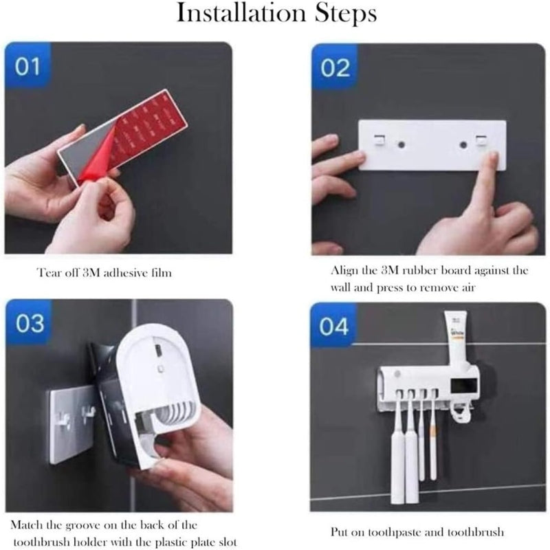 Electric Toothbrush Sterilizer and Dispenser