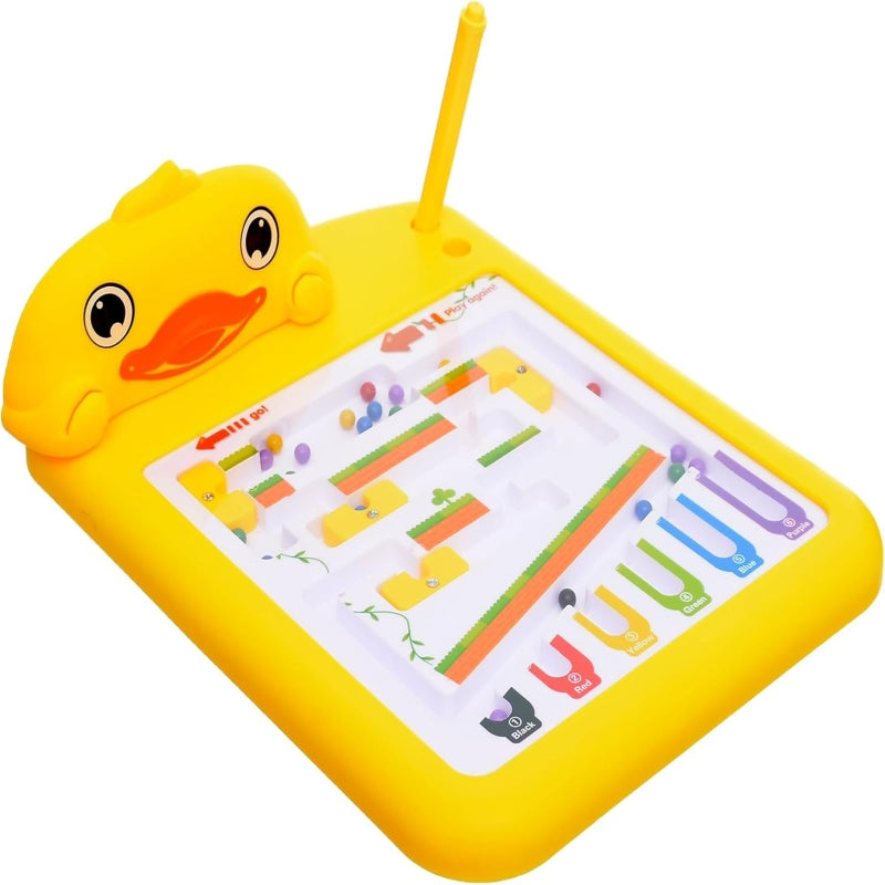 magnetic alphabetic letter  maze game