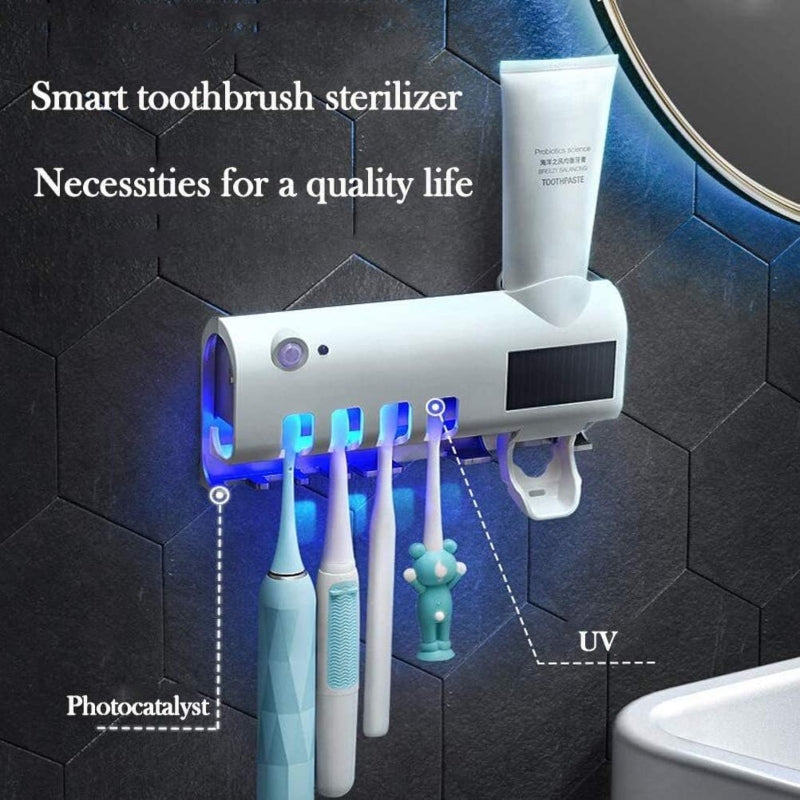 Electric Toothbrush Sterilizer and Dispenser