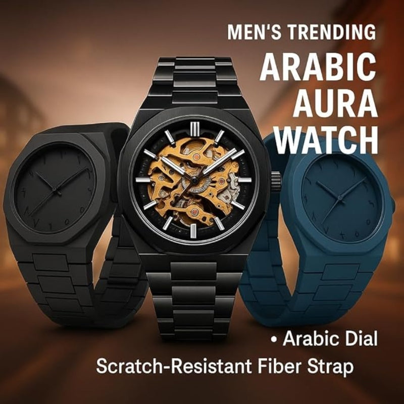 Arabic Aura Watch For Men and Women
