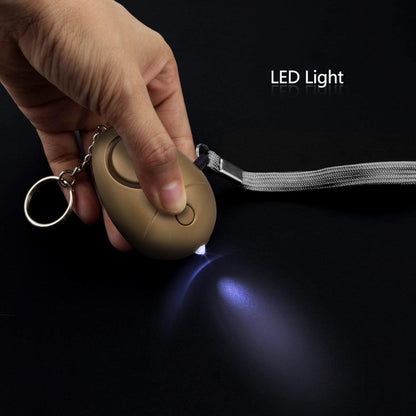 6 Pack 140DB Personal Security Alarm Keychain with LED Light