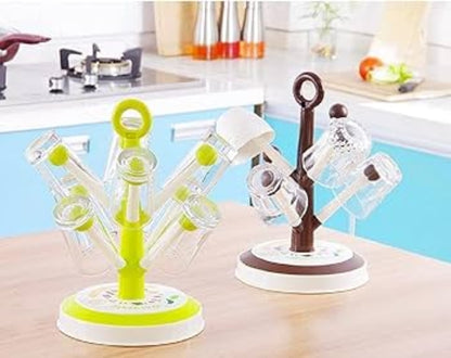 Creative tree plastic cup holder