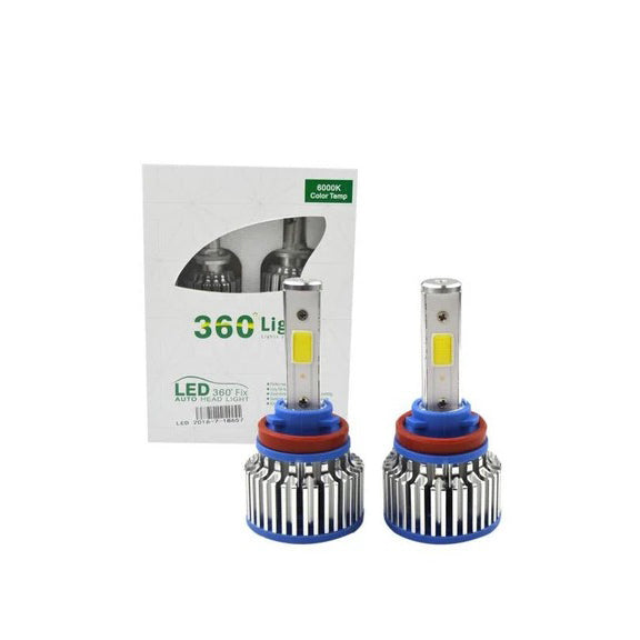 360 led headlight hid kit
