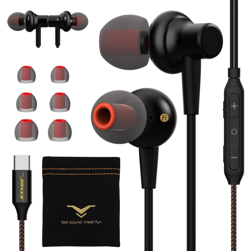 Stereo super bass in-ear earphoneskj-877