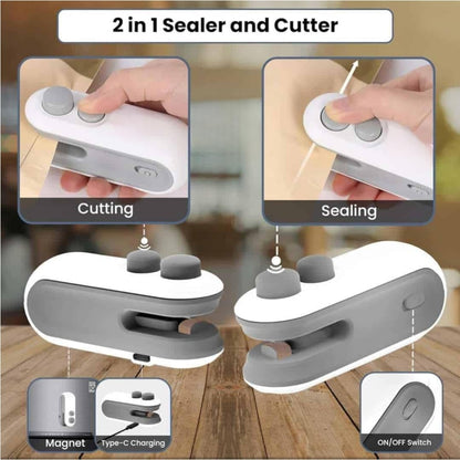 2in1 Portable Sealing Machine