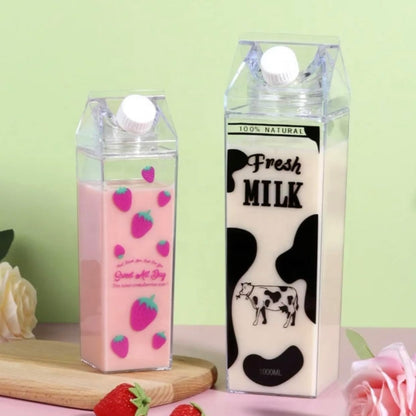 Super Hot Transparent Milk Box