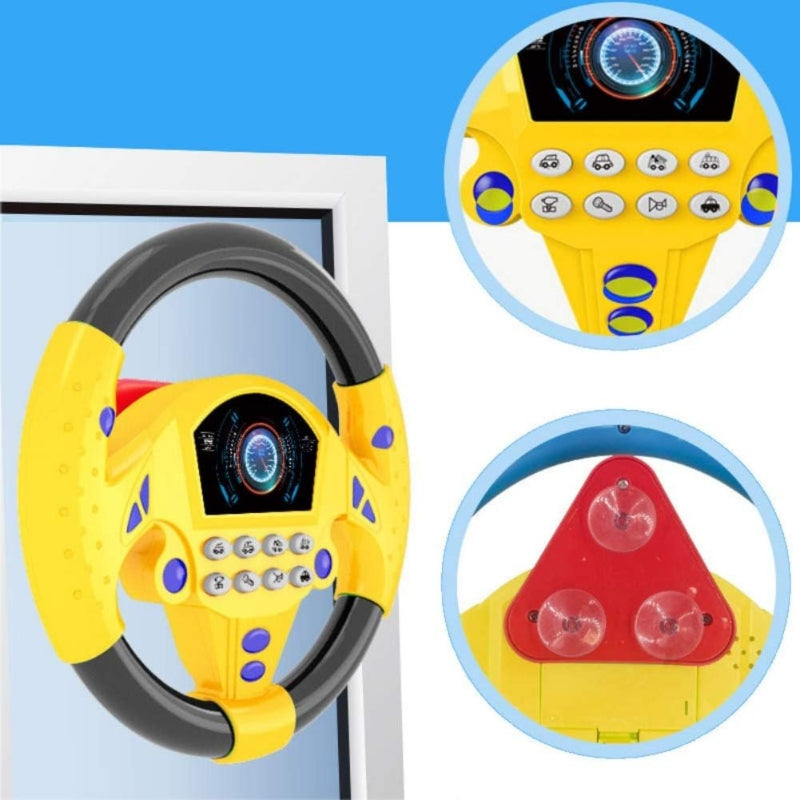 Steering wheel toys for toddlers