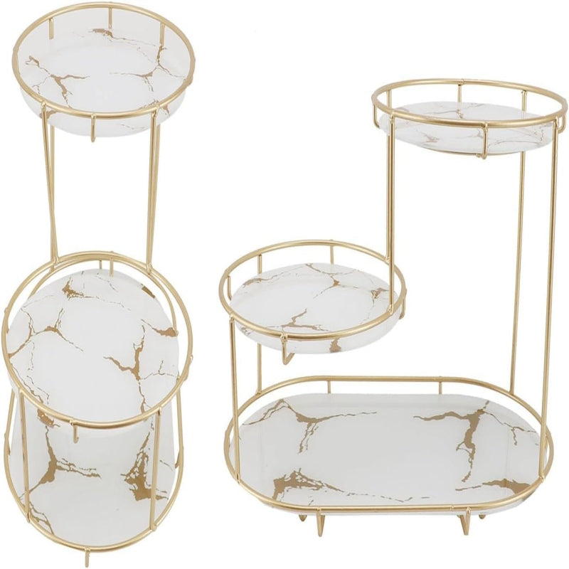 3 Tier Golden Vanity Stand