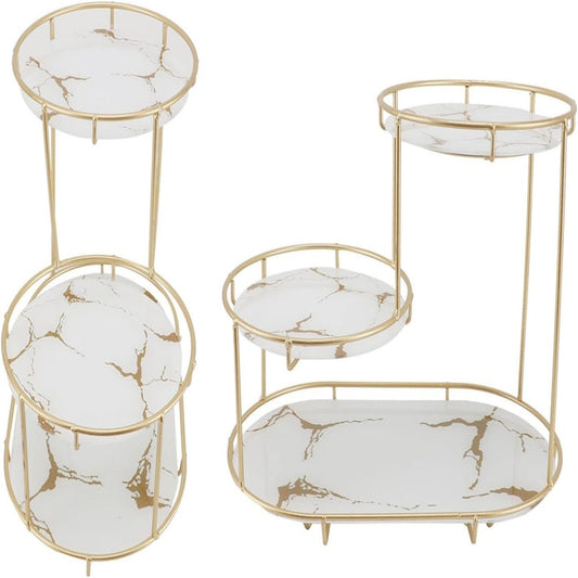3 Tier Golden Vanity Stand