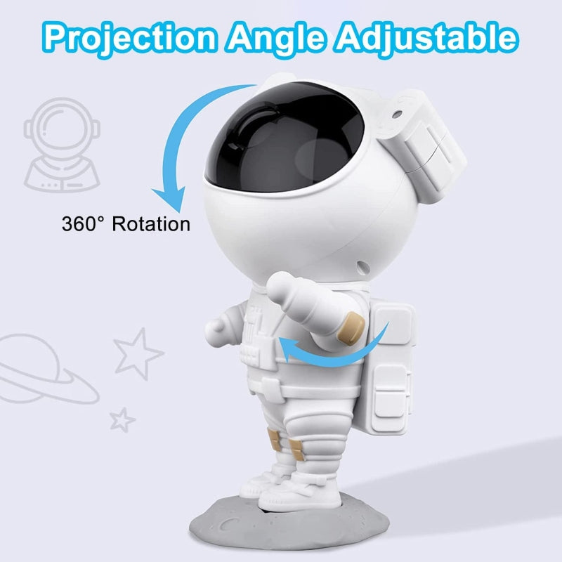 Astronaut light projector for kids