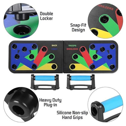 Push Up Bars Stand Board with Strong Grip Handle