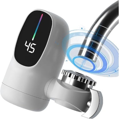 Instant electric hot water heater faucet