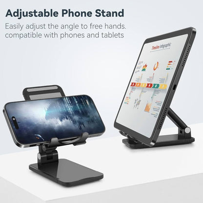 yesido c85 folding cell phone mobile tablet holder