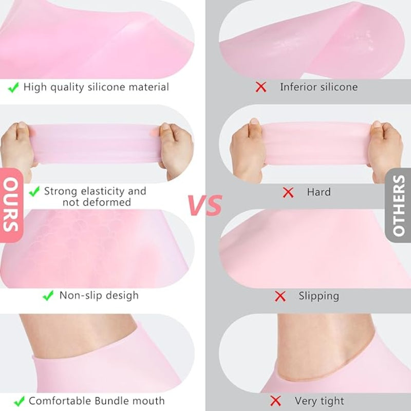 Silicone Gel Moisturizing Socks