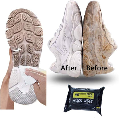Shoes cleaning wipes pack 80pcs
