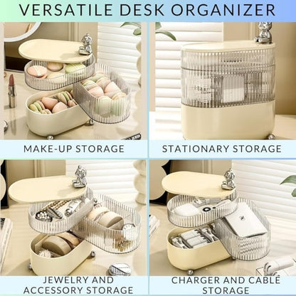 Rotating jewelry organizer