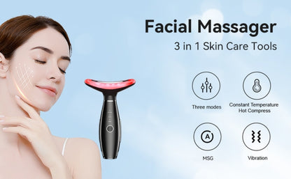 Skin care face massage tool, 3-in-1