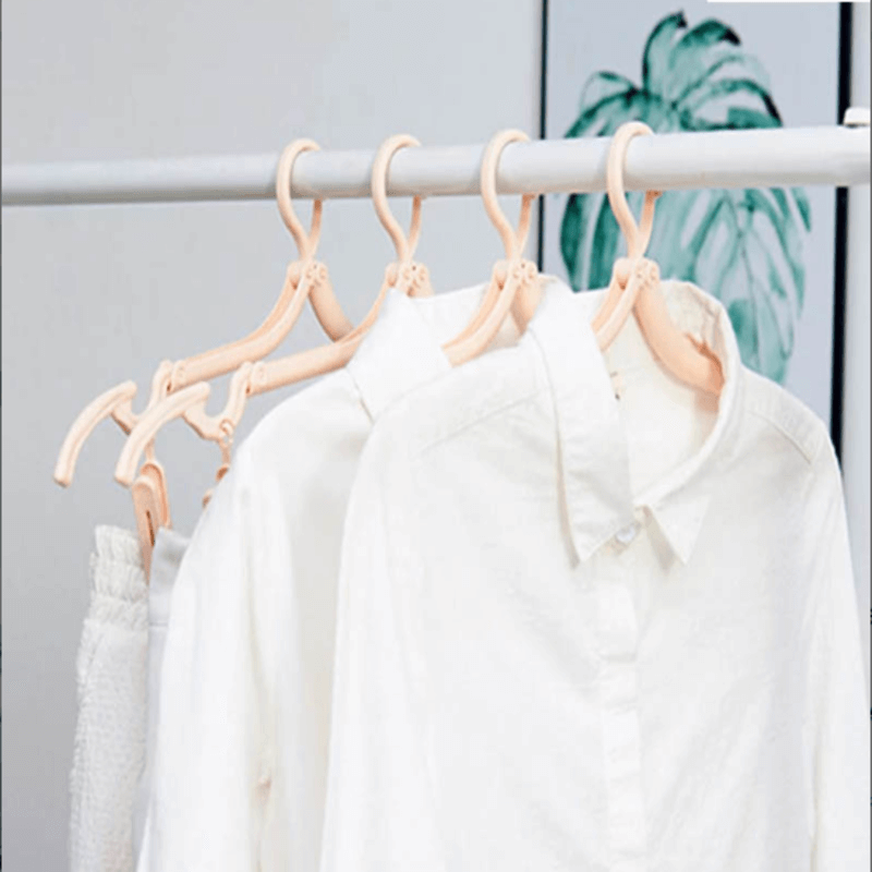 5 pcs portable travel cloth hanger