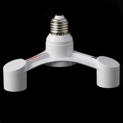 E27 base socket splitter