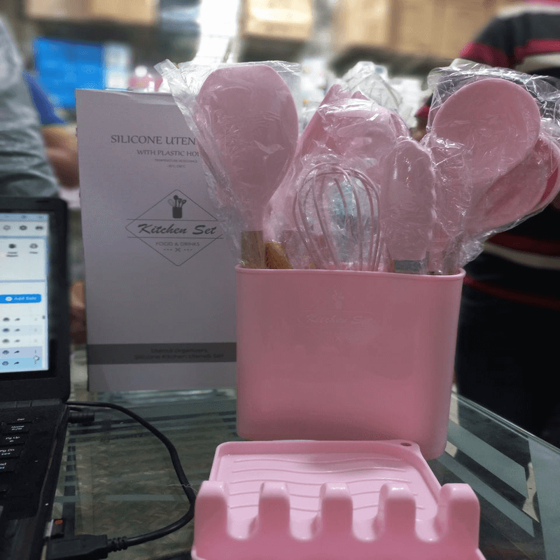 Silicone utensils 13pcs set