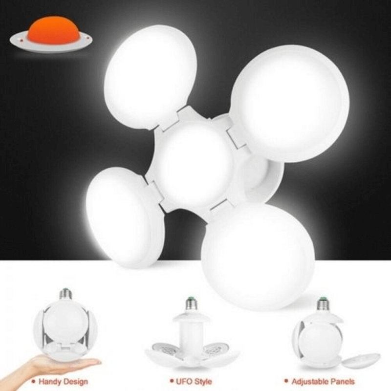 Deformable football ufo night light