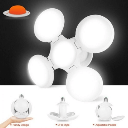 Deformable football ufo night light