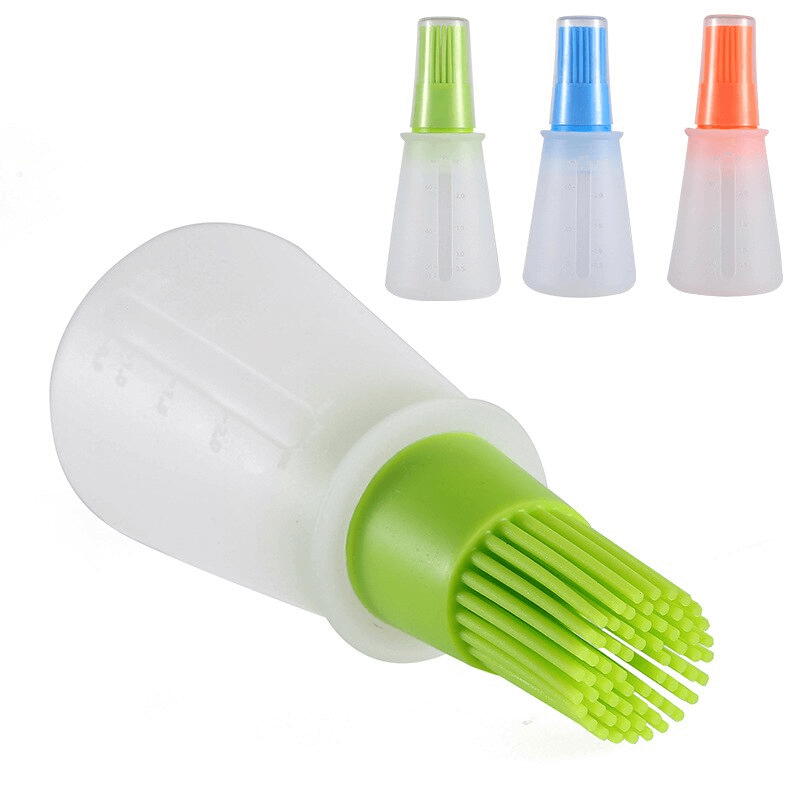 Silicone brush oil bottle pack of 2
