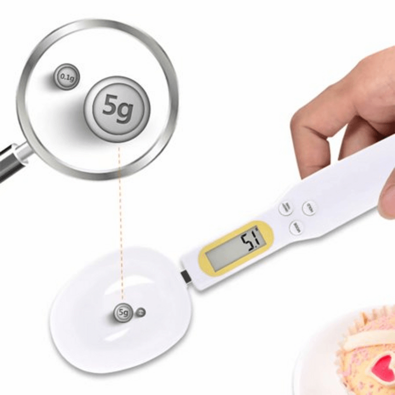 Digital measuring spoons
