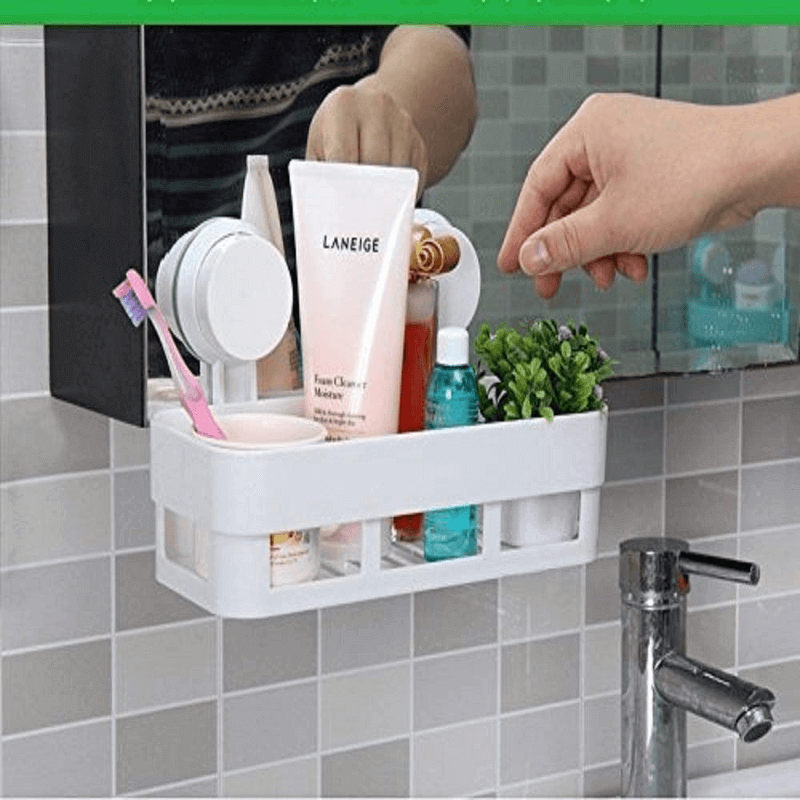 Suction cup multipurpose storage holder