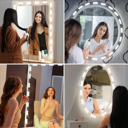 10 LED Makeup Mirror Light Strip