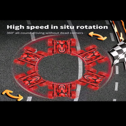 Remote control stunt car with smoke usb