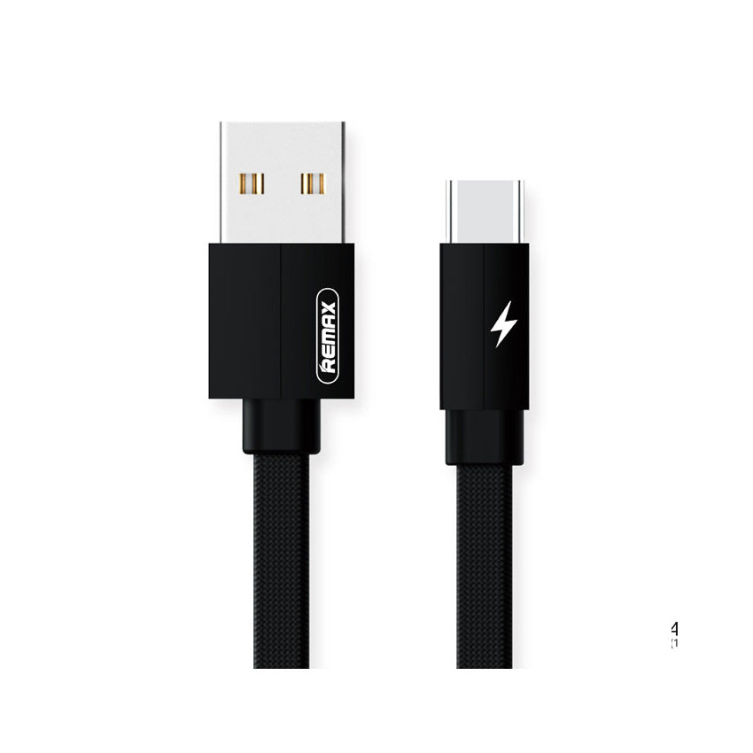 Remax kerolla series cable for type-c rc-094a(2m) - black