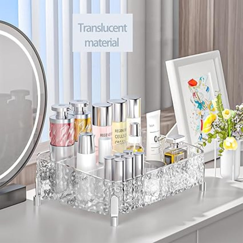 Acrylic Desktop Makeup Organizer
