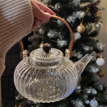 Heat Resistant Japanese Style Glass Teapot
