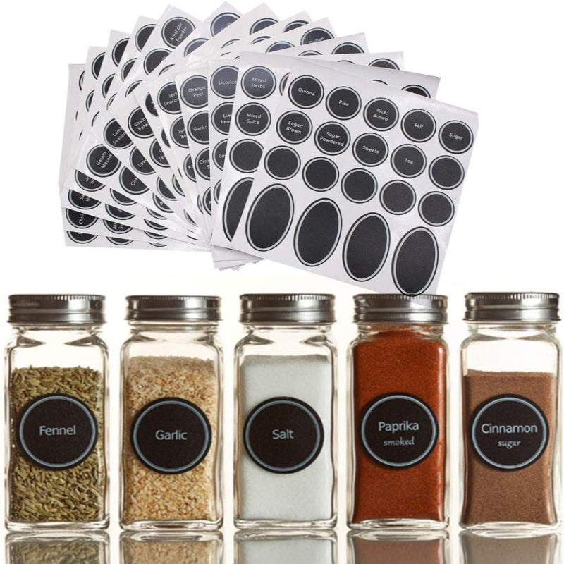 Kitchen Spice Jar Label Stickers