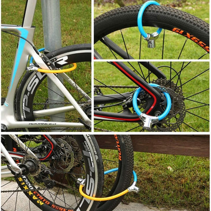 Bicycle Lock  Bike Chain Road Security Steel Ring