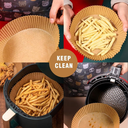 Air fryer disposable papers 50 pcs set