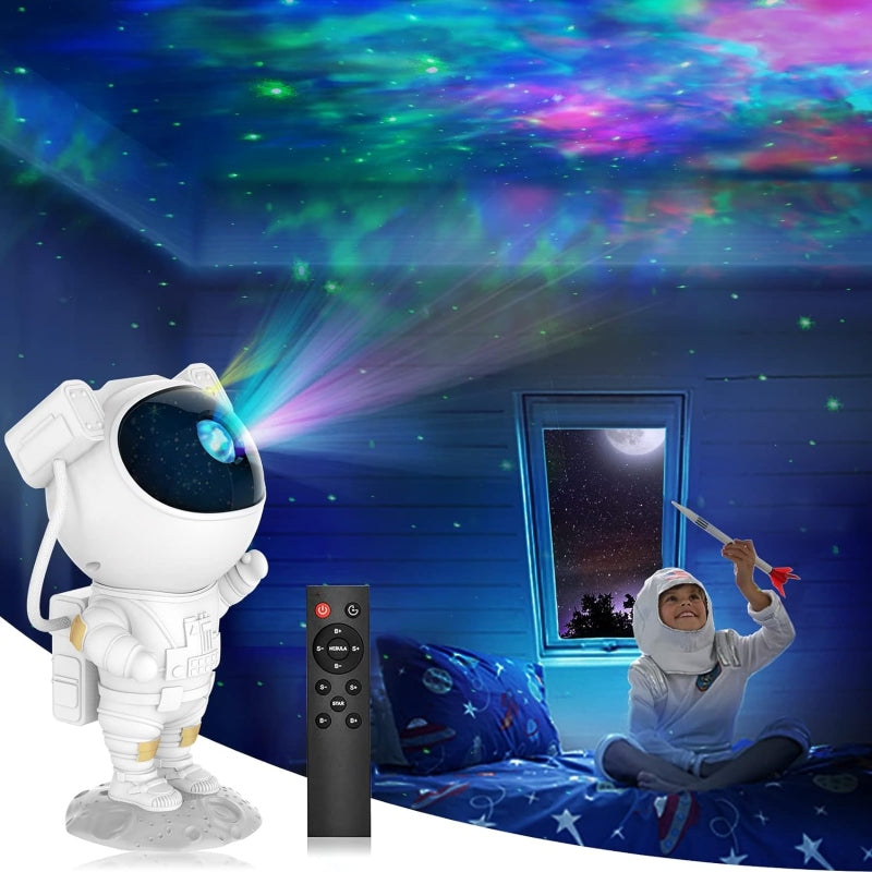 Astronaut light projector for kids