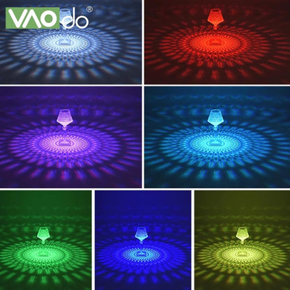 Crystal diamond stone style lamp