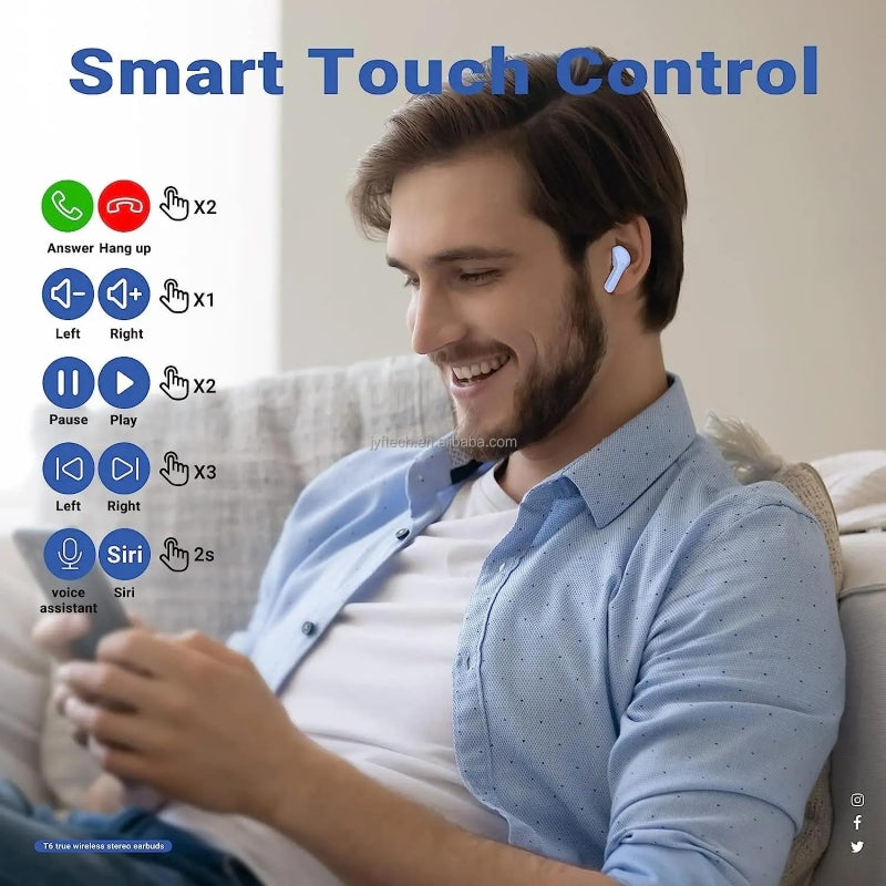 Air 31tws transparent earbuds