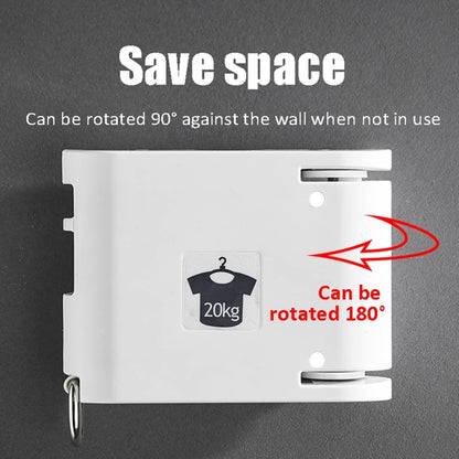 Clothesline indoor punch free balcony