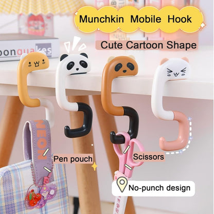 Cute Animal Hook for Hanging Decorative Table Purse Bag