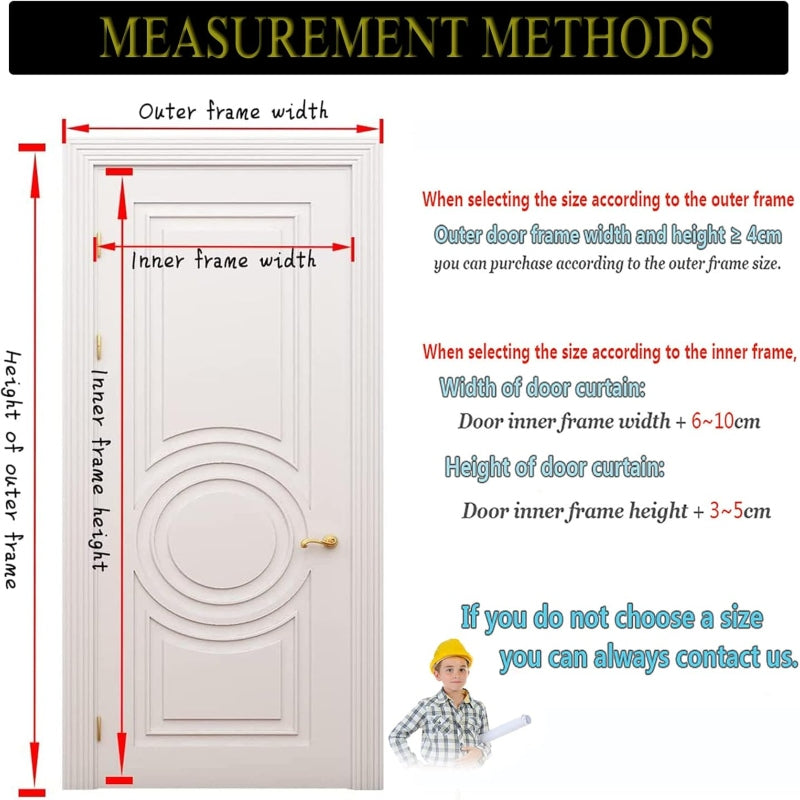 Traditional Embroidery Magnetic Screen Door