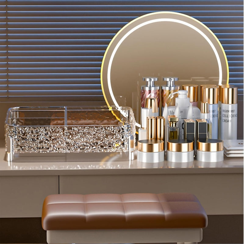 Acrylic Desktop Makeup Organizer