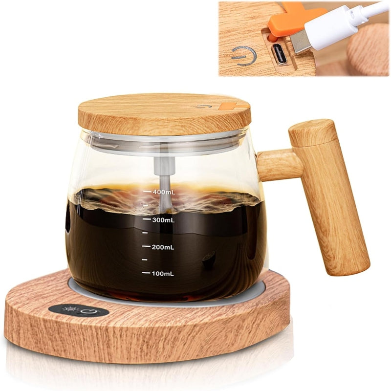 Self stirring mug 400ml usb charging