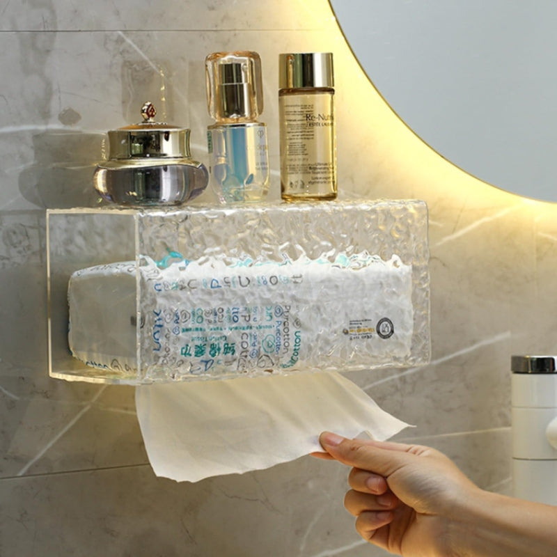 Luxury Crystal Wall Mounted Tissue Box