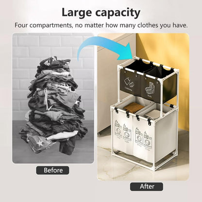 Folding Dirty Clothes Basket