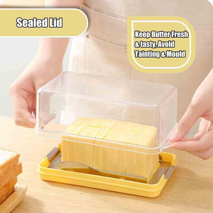 Butter Slicer Cutter Dish Box