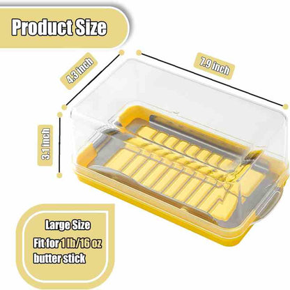 Butter Slicer Cutter Dish Box